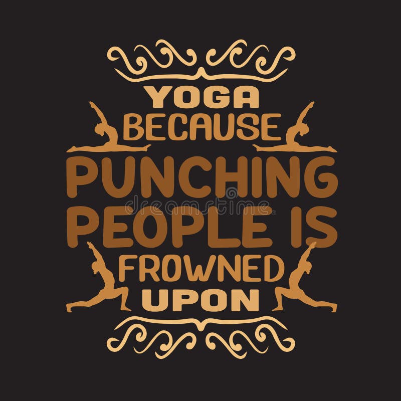 Yoga 'Cause Punching People Is Frowned Upon Mug - Folksy