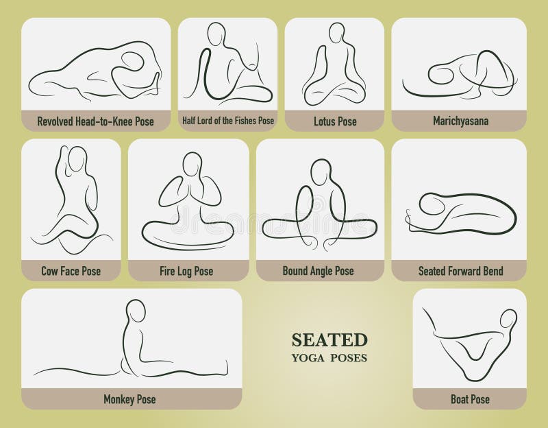 yoga aasan easy drawing | Schetsen-saigonsouth.com.vn