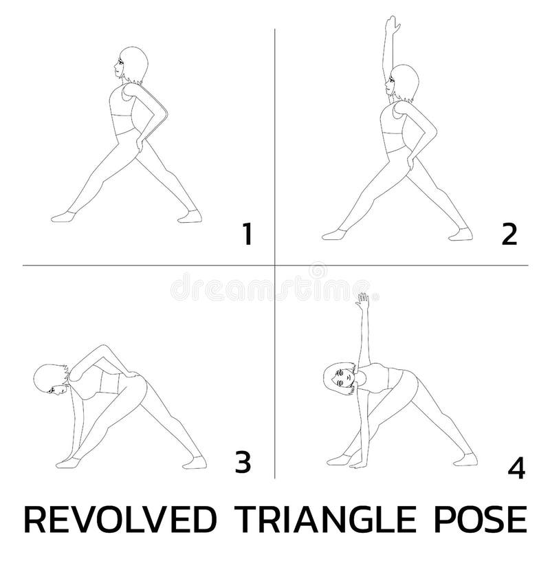 Parivrtta Baddha Trikonasana (Revolved Triangle) | Triangle pose, Poses,  Fitness inspiration