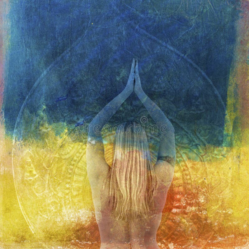YogaTantra royaltyfri illustrationer YogaTantra royaltyfri illustrationer