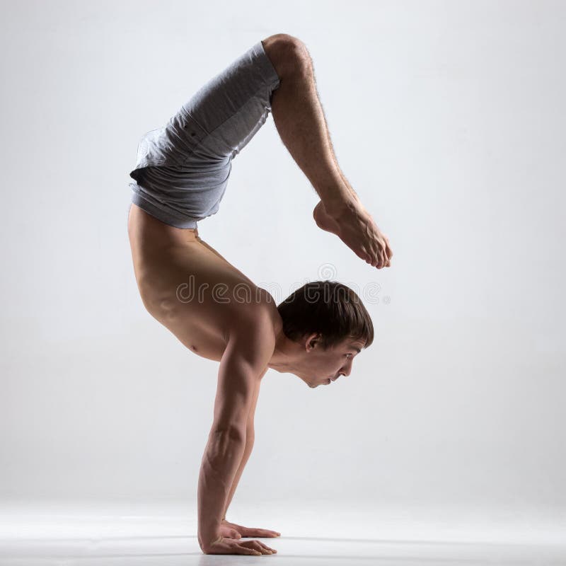 Vrschikasana (Scorpion Pose) | Iyengar yoga, Yoga for flexibility, Poses