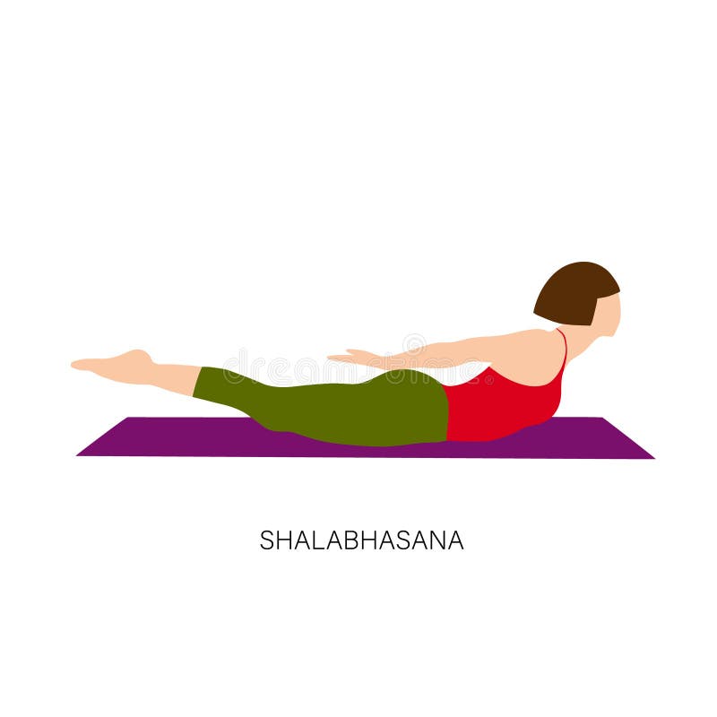 Shalabhasana - The Locust Posture - The Yoga Institute