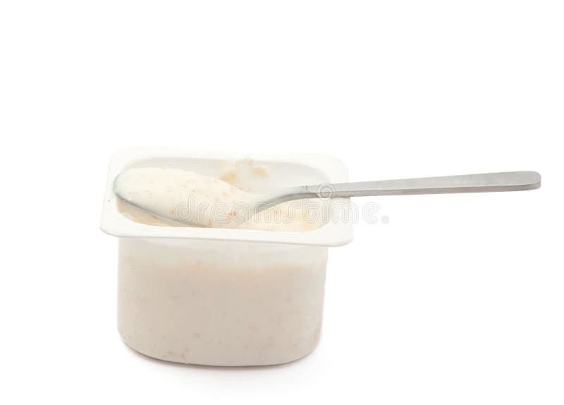 Yogurt royalty free stock photo