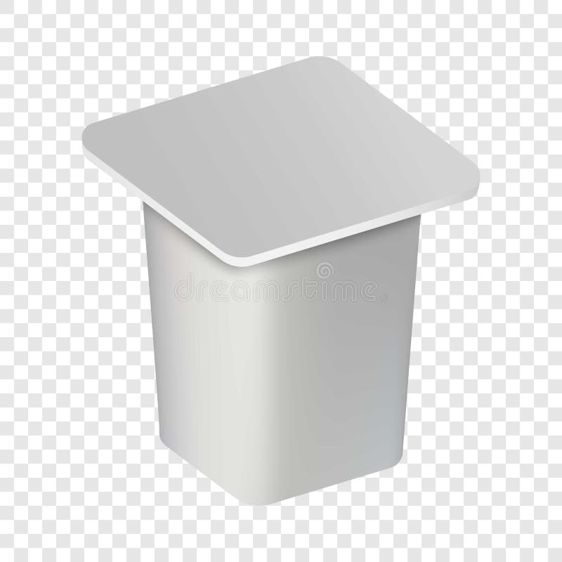 Download Yogurt Closed Box Mockup, Realistic Style Stock Vector - Illustration of bottle, healthy: 122286881
