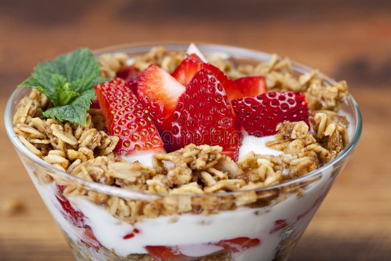 Yogurt stock photography