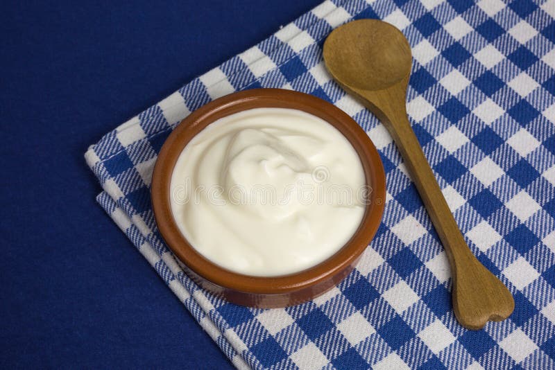 Yogurt greco immagini stock Yogurt greco immagini stock