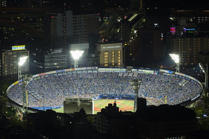 Yokohama Baseball Stadium Japan Editorial Photo Image of asian