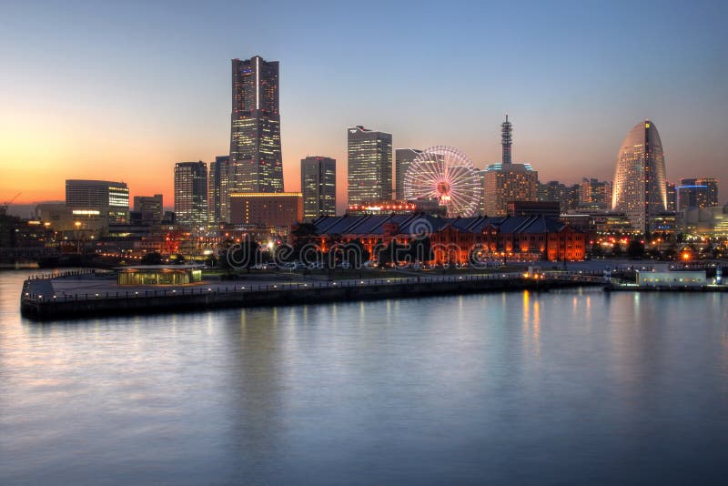 Yokohama skyline, Japan