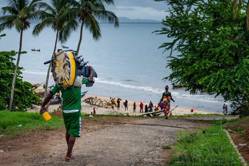 Yongoro, Sierra Leone, afryka zachodnia - plaże Yongoro