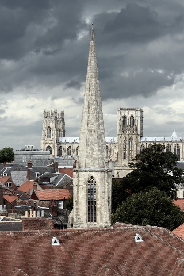 York Minster stock images
