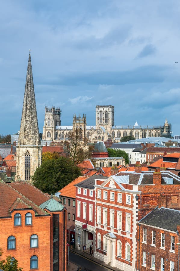 York Minster, England stock photos
