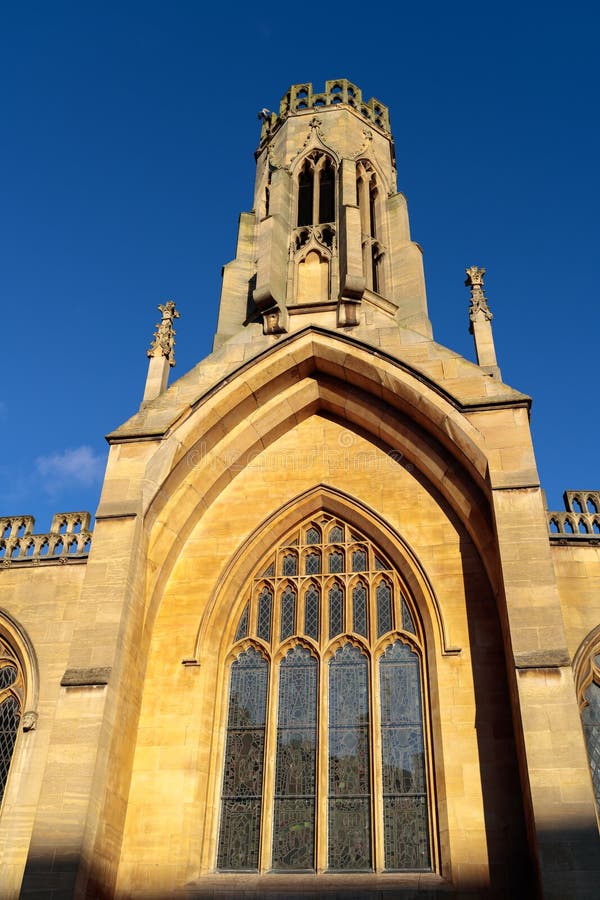 York norte yorkshireuk fevereiro 20 : vista da igreja de stonegate de st helen, em york, norte de yorkshire, no dia 20 de fevereir imagem de stock royalty free