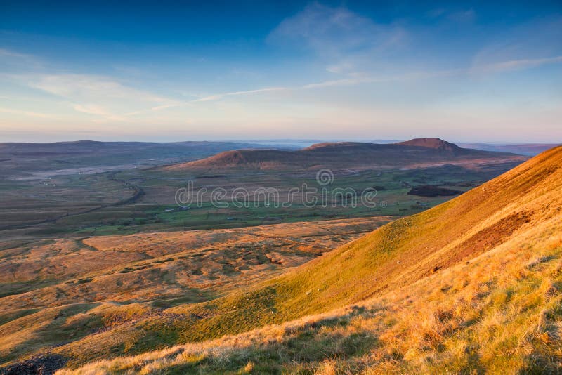 Yorkshire Dales, Fields and Meadows Stock Image Image of pastoral