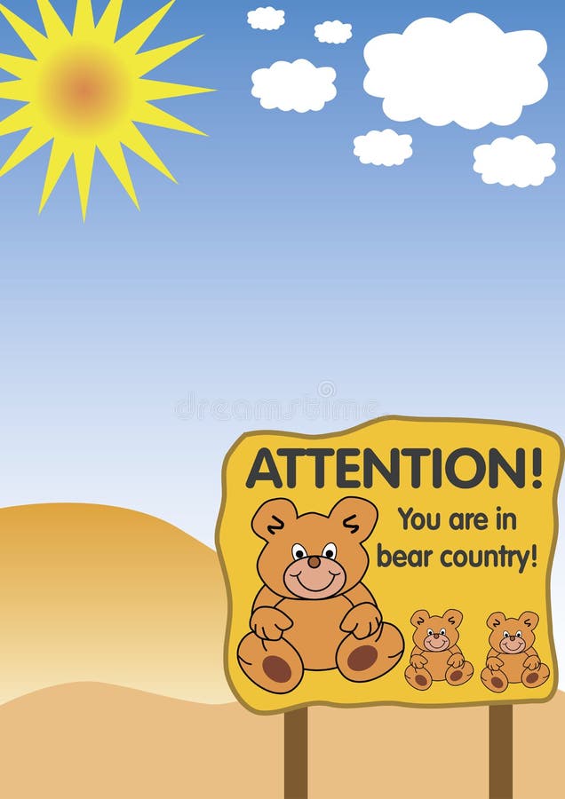 You are in bear country