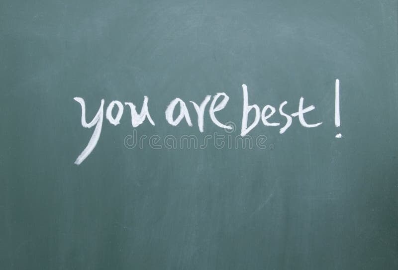 You are best