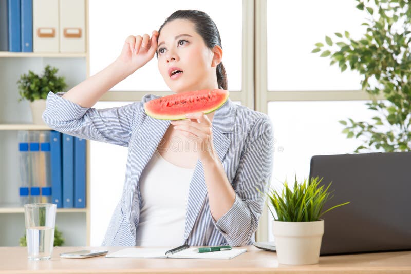 when you feel hot that mean summer is coming, try some watermelon