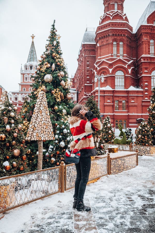 Russian Girls Walking Along