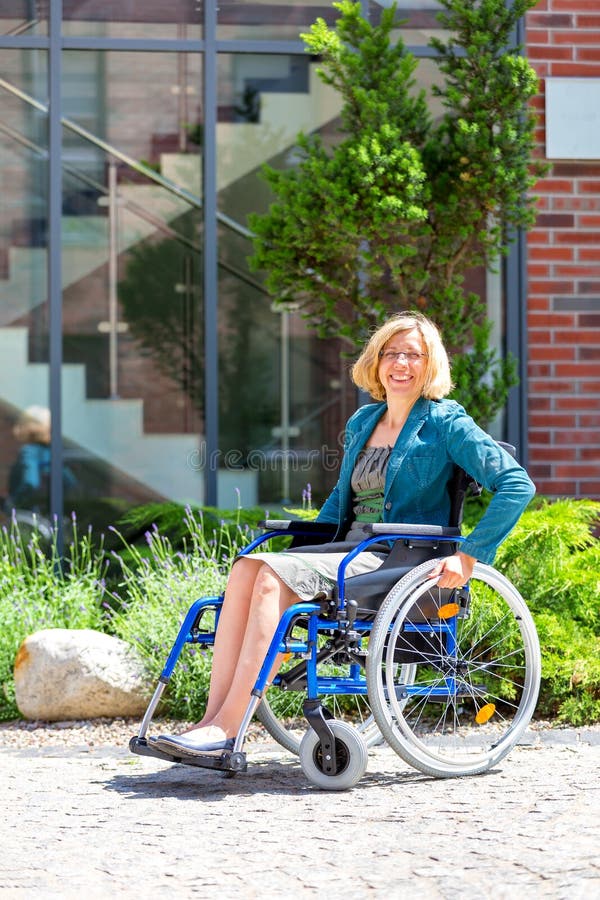 Paraplegic women in wheelchairs