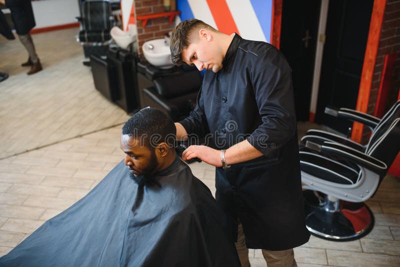 Barber Shop Stock Photo - Download Image Now - African Ethnicity