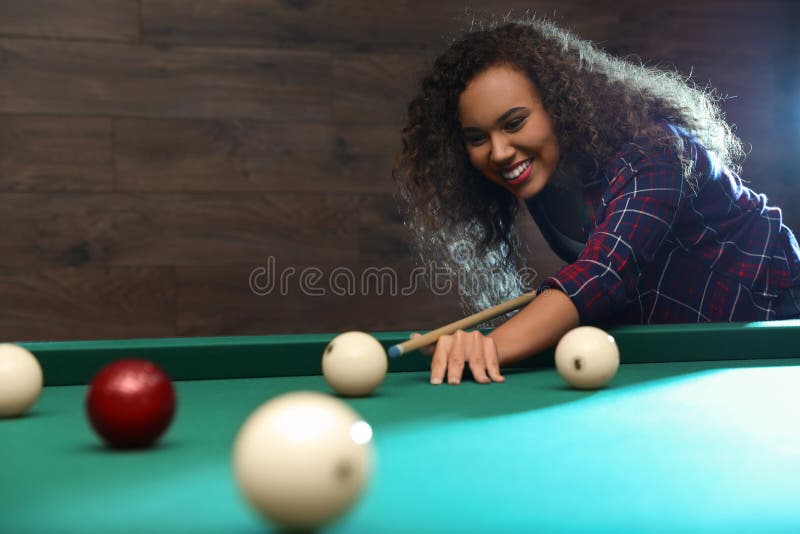 Female Billiard Stock Photos - Free Download With Trial