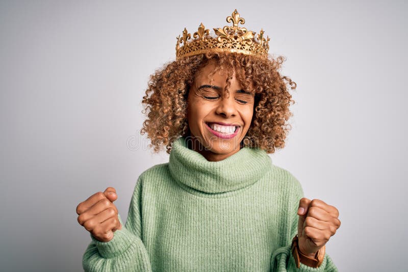 Queen And King With Crowns Hugging Isolated Free Stock Photo and