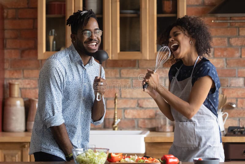 father son kitchen band clipart