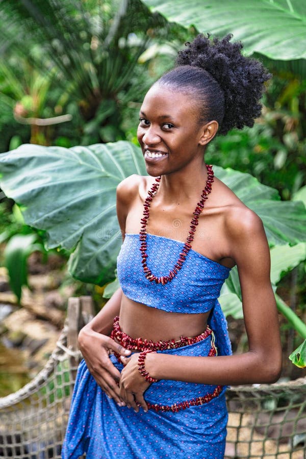 Very Young African Tribe Girls