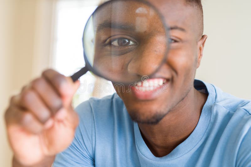 474 African Looking Magnifying Glass Stock Photos Free & RoyaltyFree