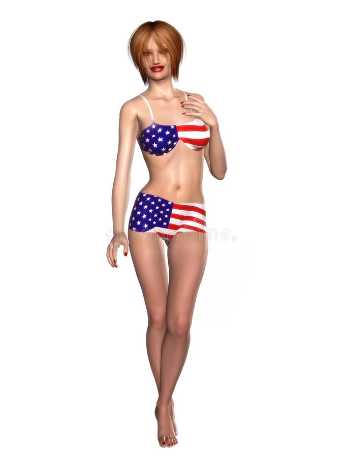 American Bikini Flag Stock Illustrations – 65 American Bikini Flag Stock  Illustrations, Vectors & Clipart - Dreamstime