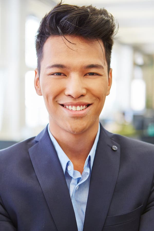 Man as successful start-up founder royalty free stock photography