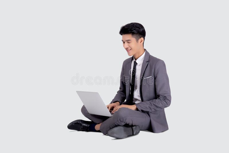 1,913 Asian Guy Laptop White Background Stock Photos - Free & Royalty-Free  Stock Photos from Dreamstime