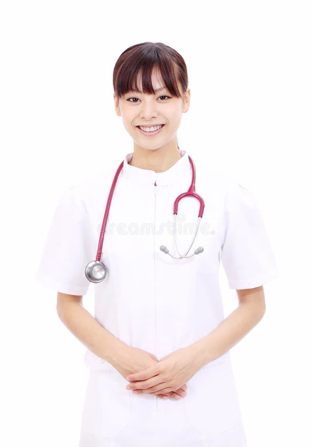 Young asian female nurse