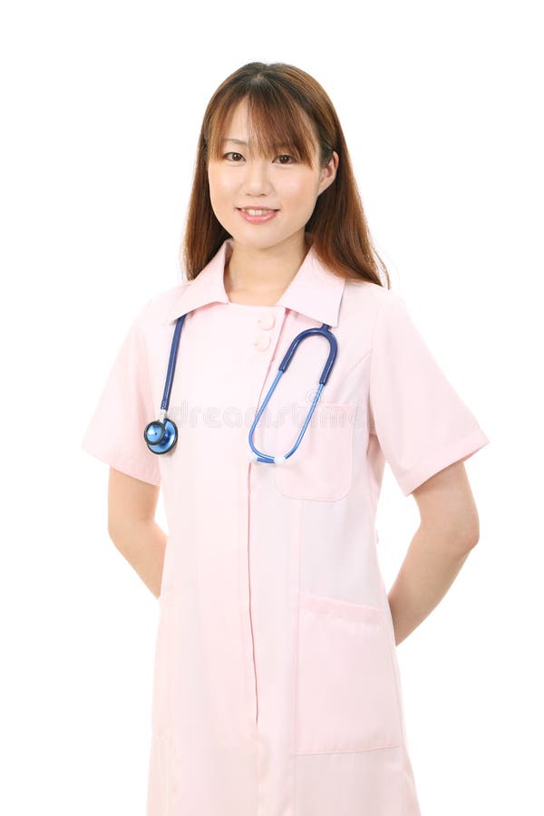 Young asian female nurse