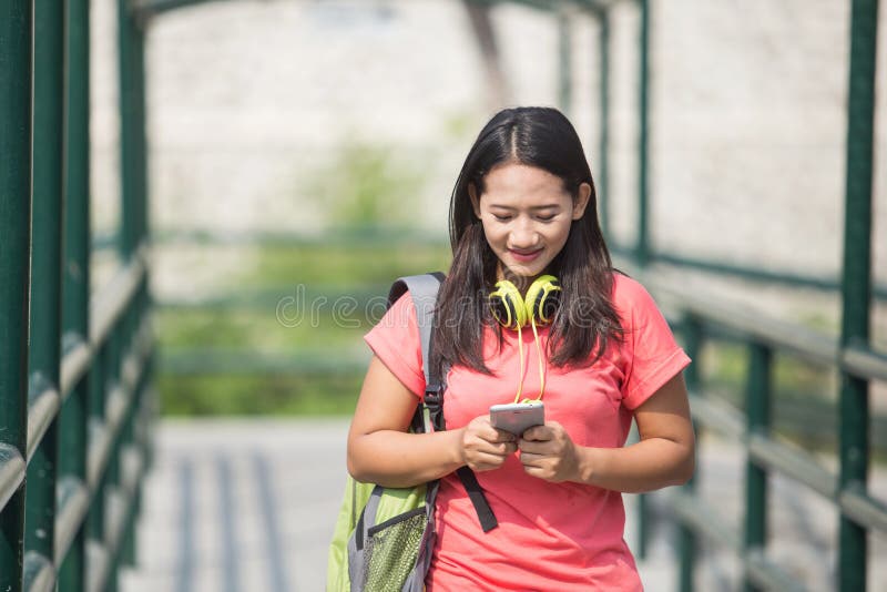 couple asian outdoor Watching