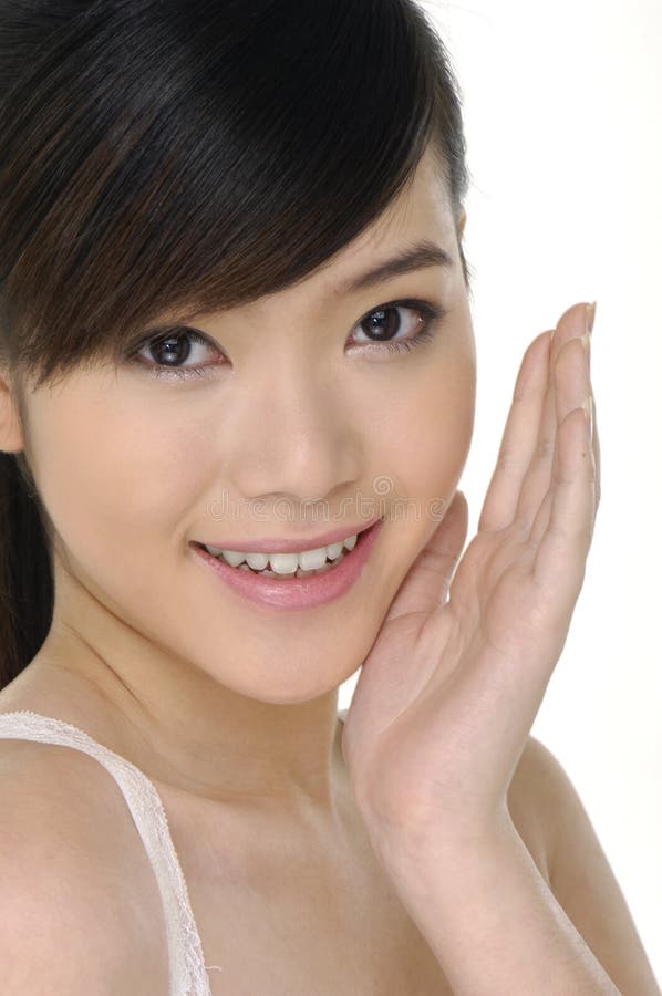 Young Asian woman royalty free stock photo