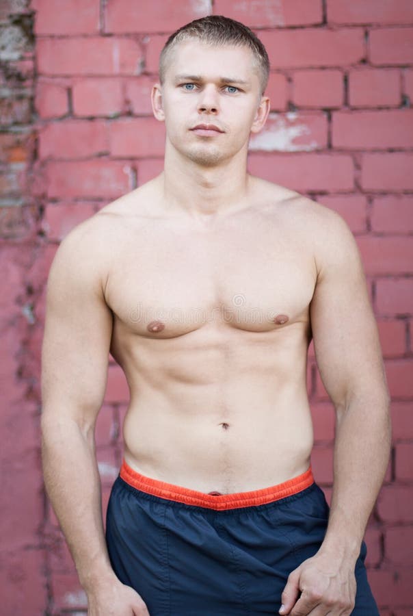 Young athlete stock image. Image of muscular, muscle 41794055