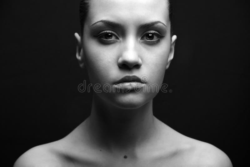 Young attractive lady royalty free stock photos