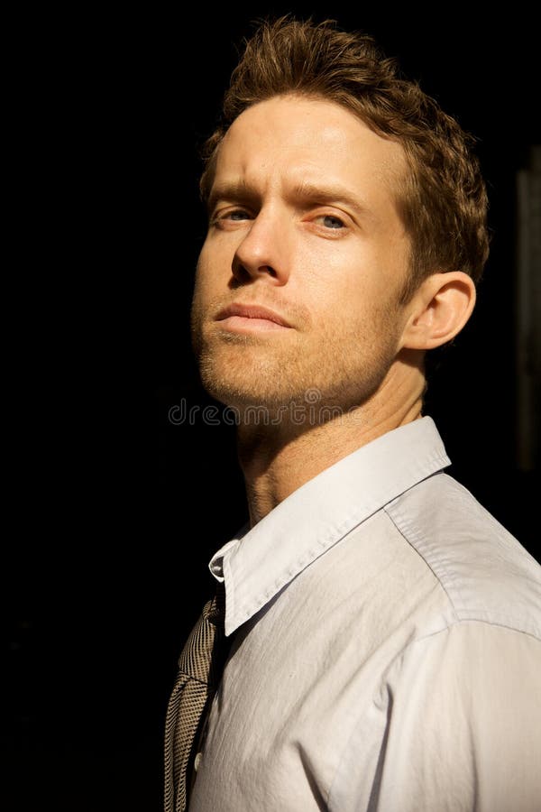 A Young Attractive Man royalty free stock images