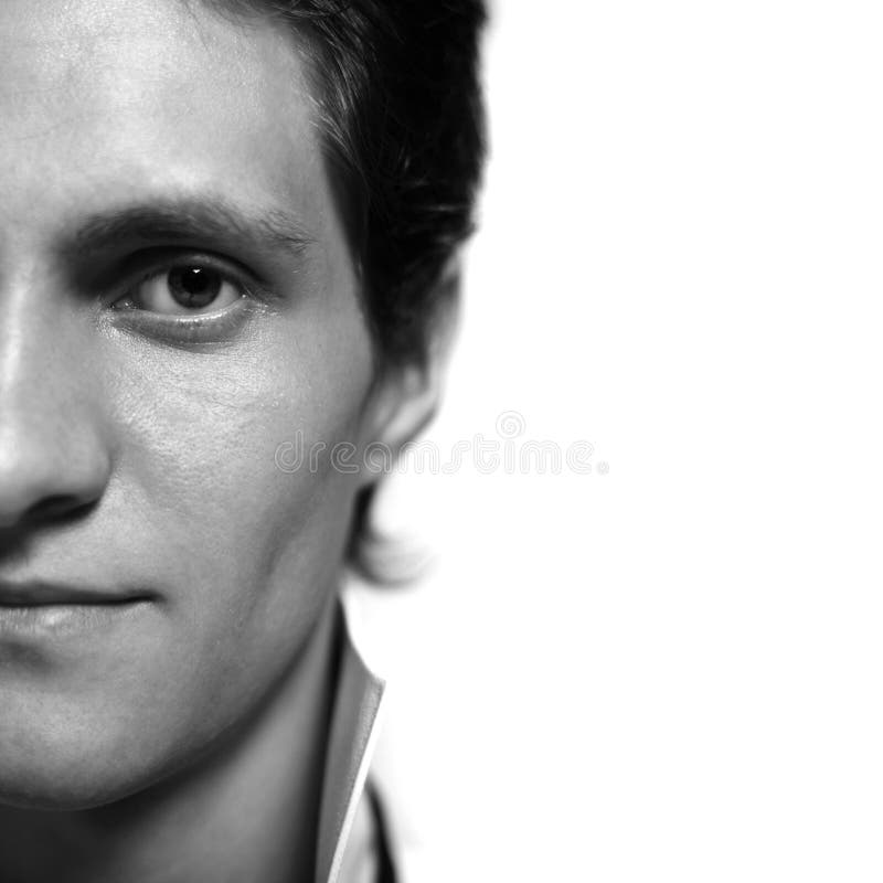 Young attractive men stock images