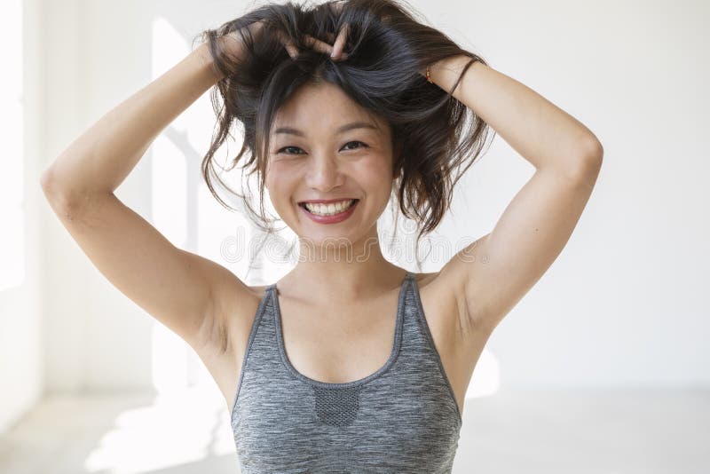 Skinny Girl With Hairy Armpits