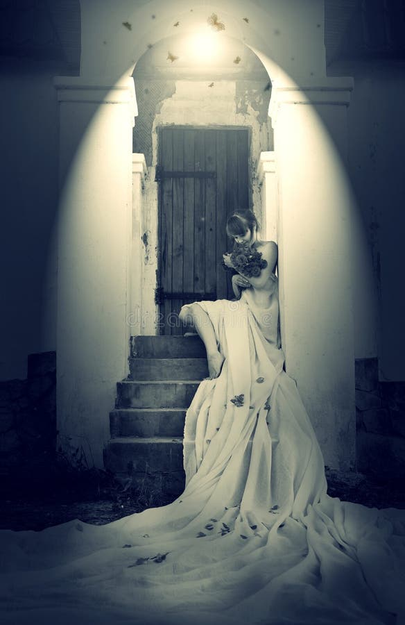 Young beautiful girl stock photography