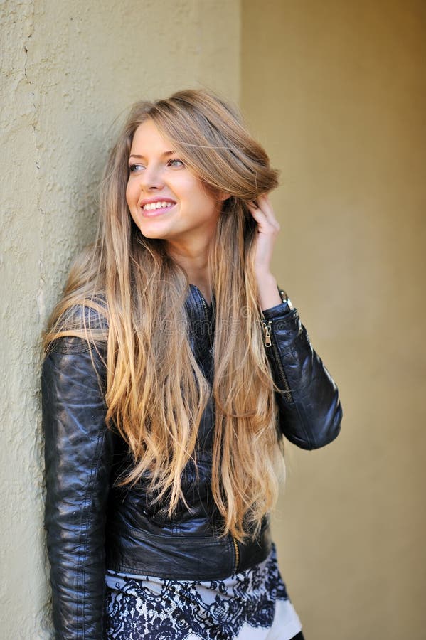 Beautiful smiling woman portrait