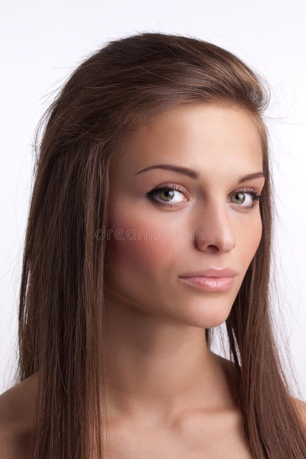 Young beautiful woman