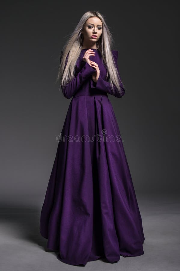 Young beautiful woman in dress royalty free stock photos Young beautiful woman in dress royalty free stock photos