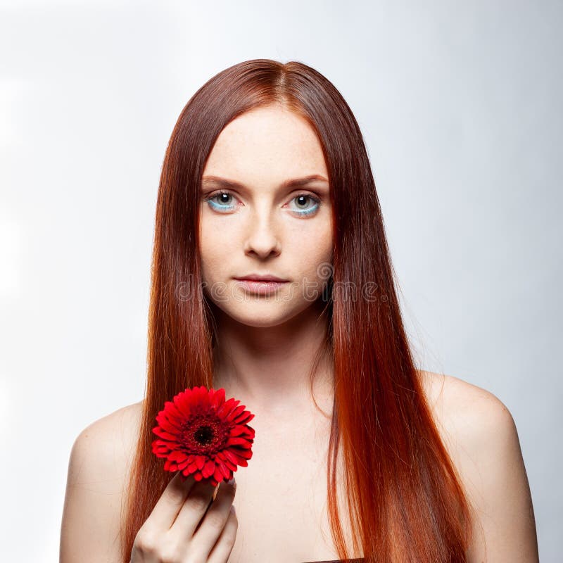 Young Beautiful Woman Relaxing with Gerbera Flower at Spa Isolated Stock Photo - Image of femininity, model: 139209614 Young Beautiful Woman Relaxing with Gerbera Flower at Spa Isolated Stock Photo - Image of femininity, model: 139209614