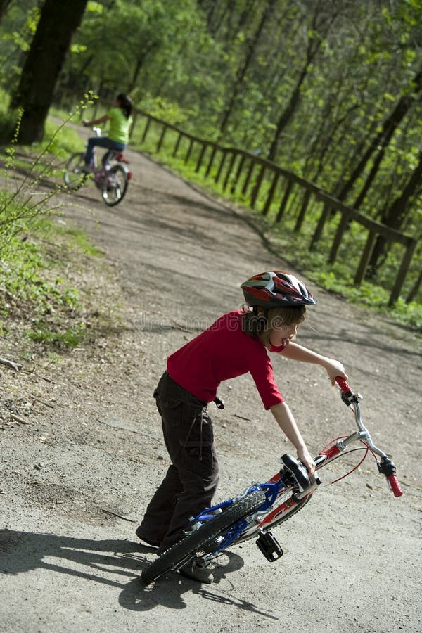 Young biker