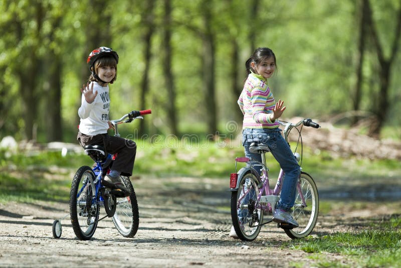 Young bikers