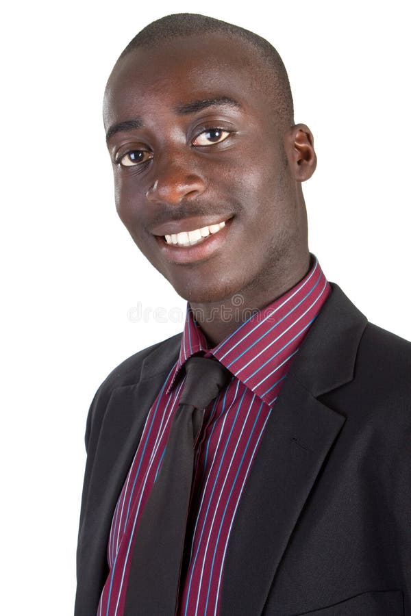 Young black businessman