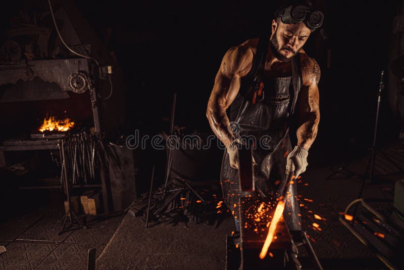Erotic blacksmith