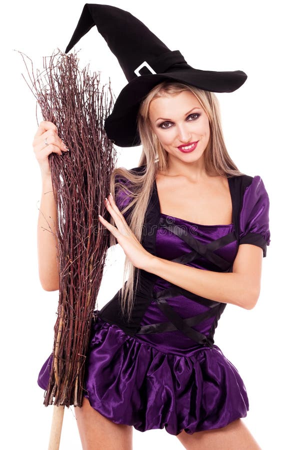 Young blond witch stock image. Image of magic, feminine - 21656199